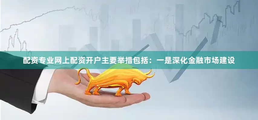 配资专业网上配资开户　　主要举措包括：　　一是深化金融市场建设