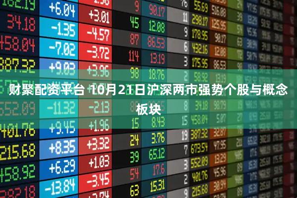 财聚配资平台 10月21日沪深两市强势个股与概念板块
